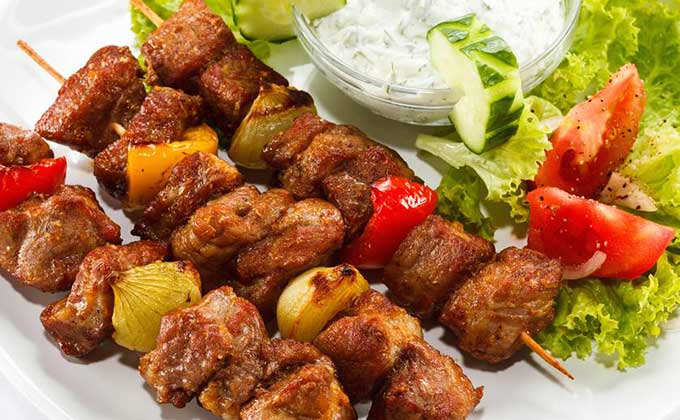 A Turkish kebab